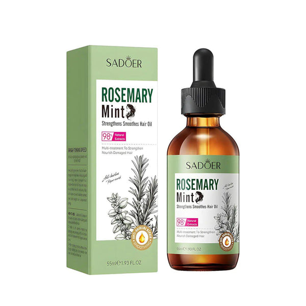 SADOER Mint Rosemary Strengthening Hair Oil 55ml