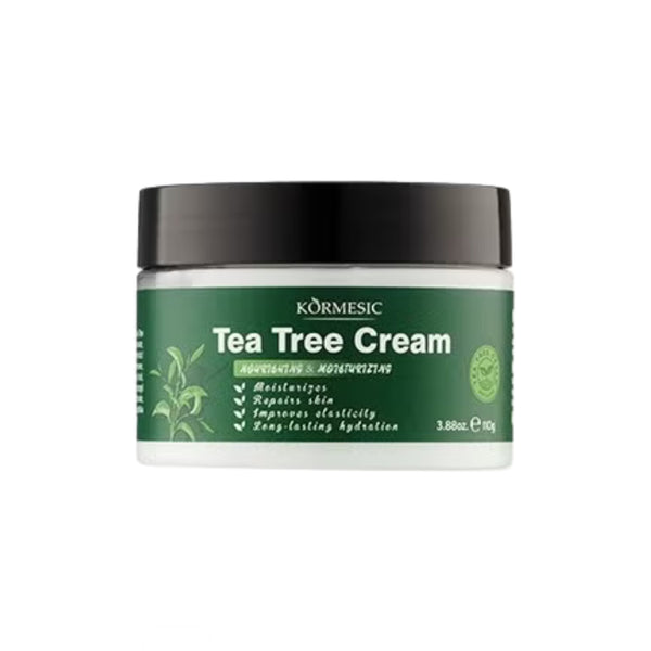 KORMESIC Tea Tree Face Cream 110g | Hydrating & Oil Control, Lightweight & Nourishing