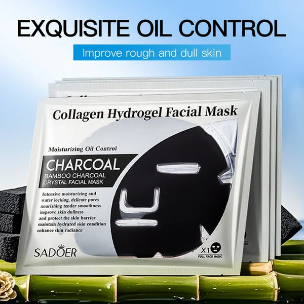 Sadoer Bamboo Charcoal Collagen Pore Purifying Hydrogel Facial Mask 60ml
