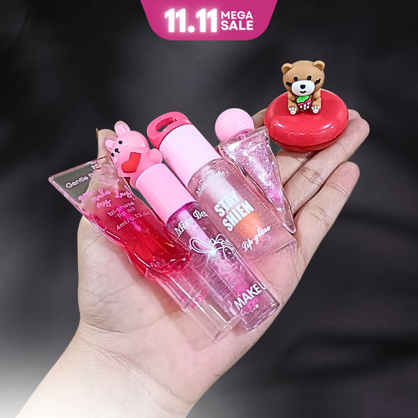 Sweet Shine Lip Collection Glossy Bunny Lip Love Set